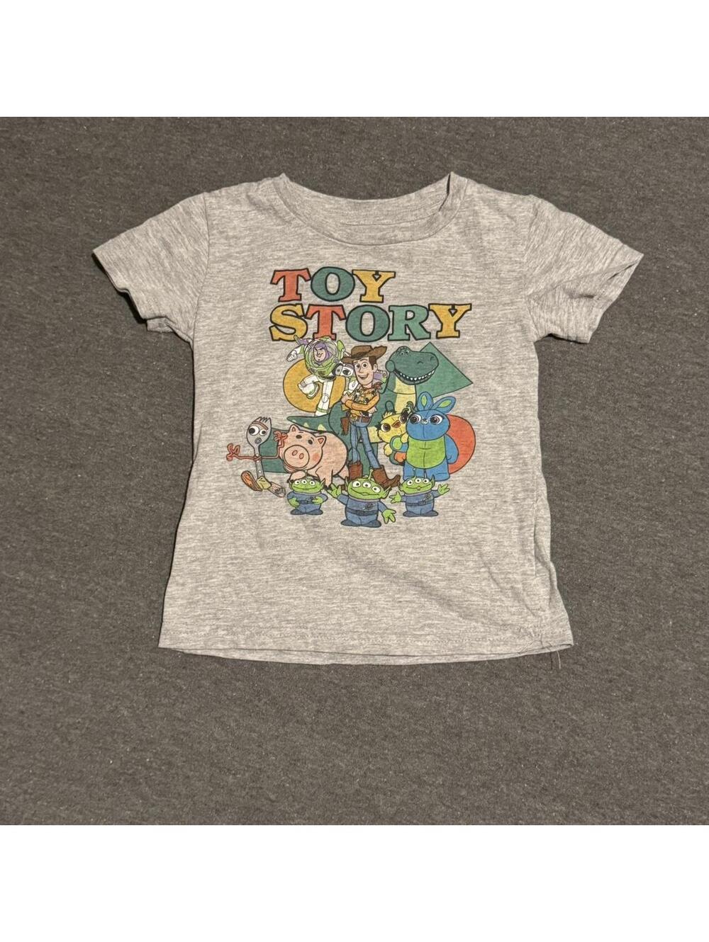 Grey and multi-coloured Disney Toy Story 4  baby tee #ToyStory #disney